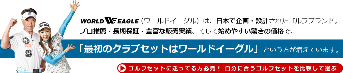 ワールドイーグル クラブセット比較